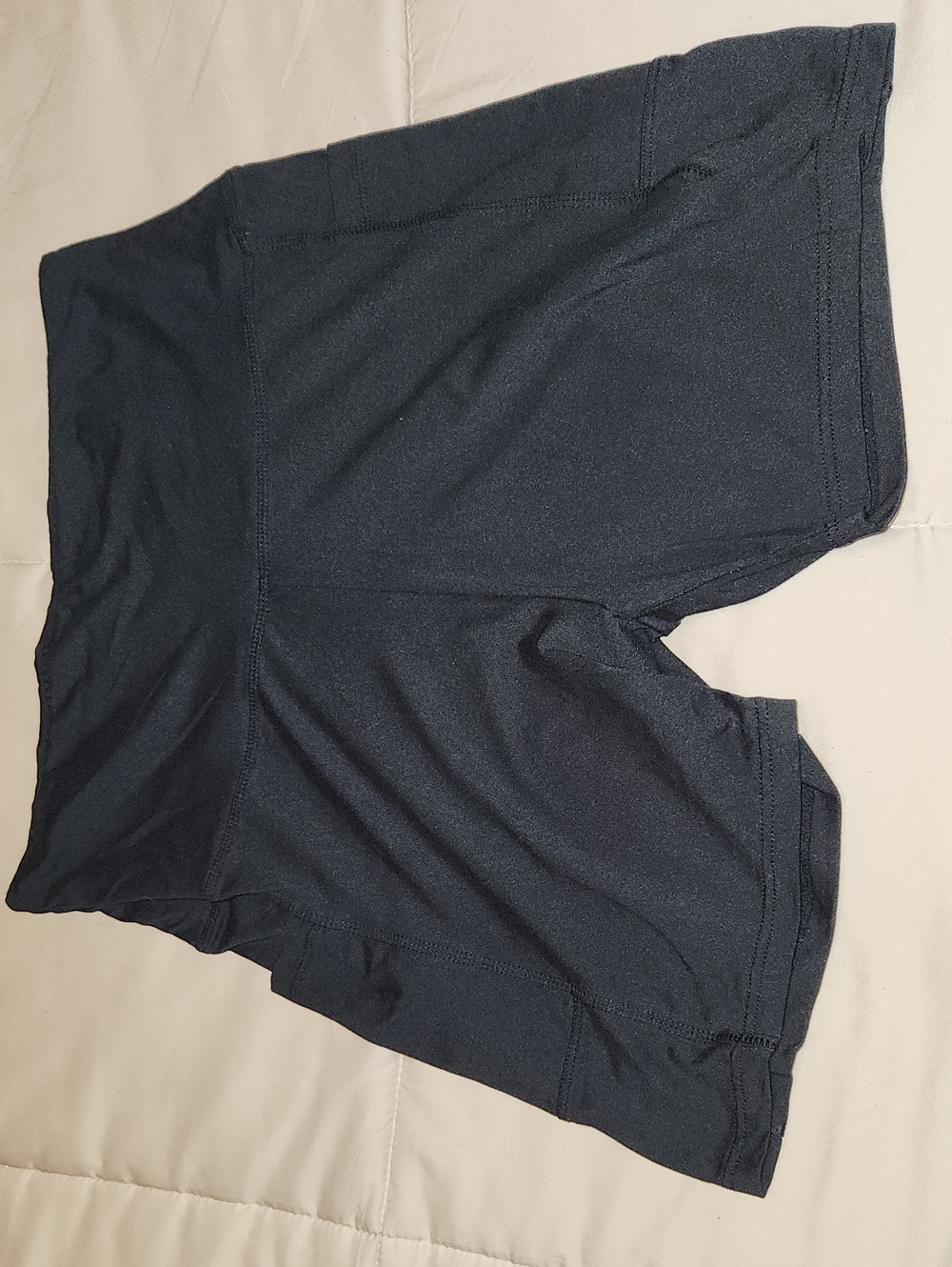 Womens Black Performance Stretch Shorts